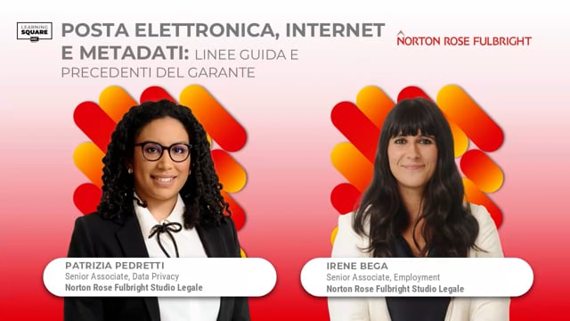 Posta elettronica, internet e metadati: linee guida e preced ...